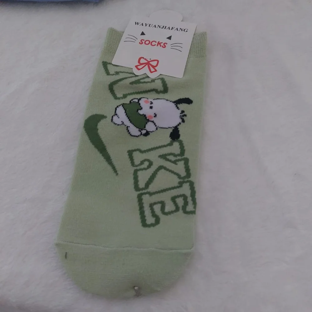 Hello Kitty and Friends Nike ankle Socks (5 pairs) Multi-color Women size 7-9.5